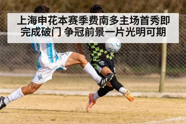 上海申花本赛季费南多主场首秀即完成破门 争冠前景一片光明可期